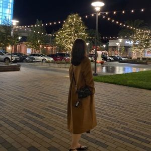 oak+fort wool coat almost new